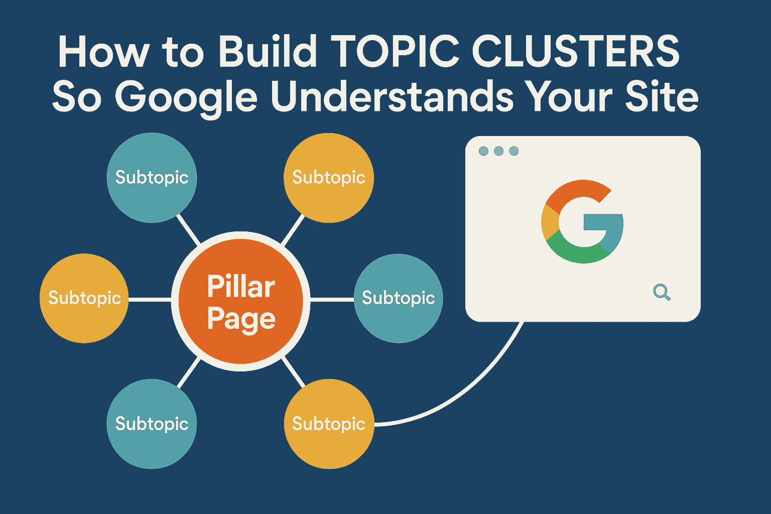 build topic clusters