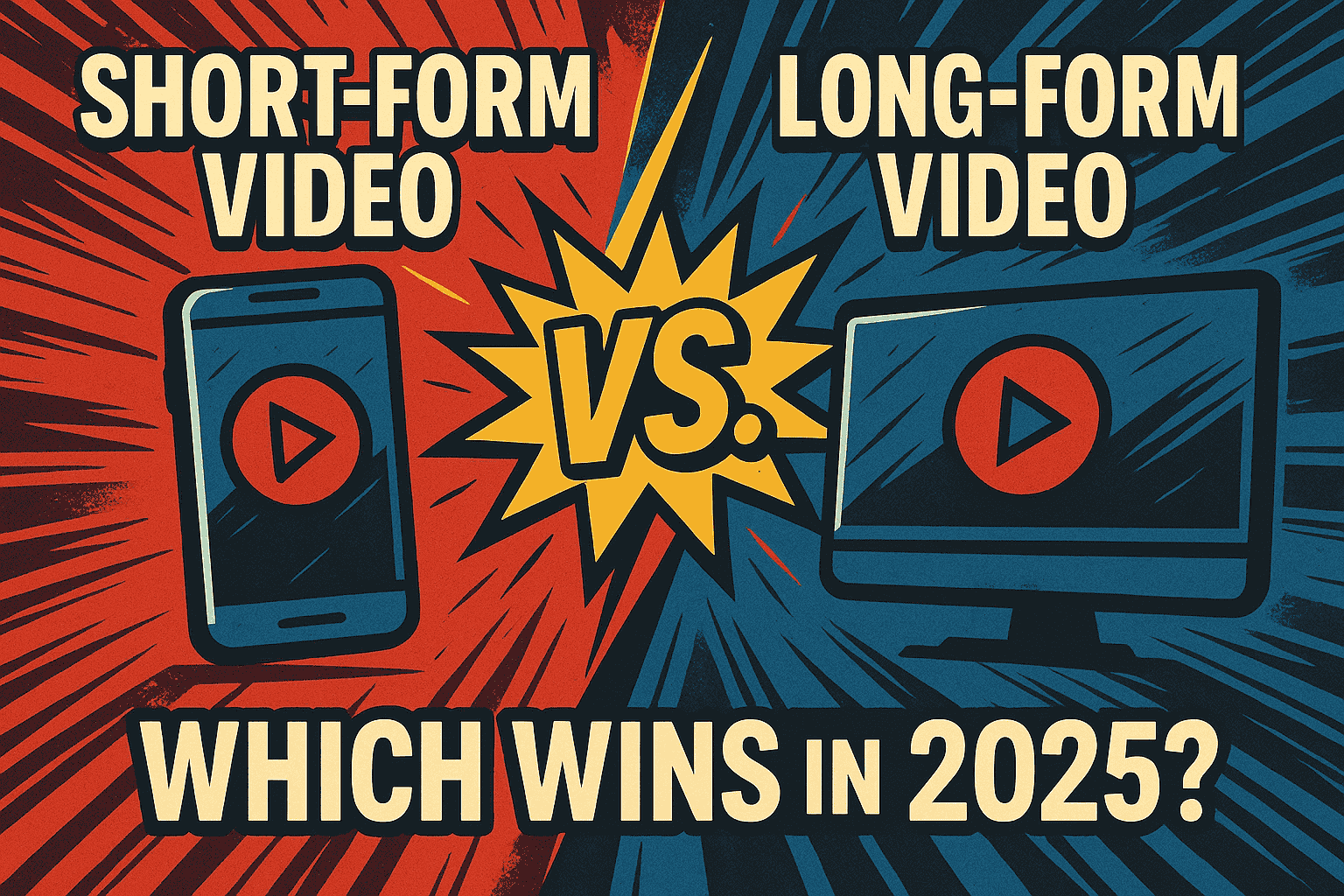 short-form video vs long-form video